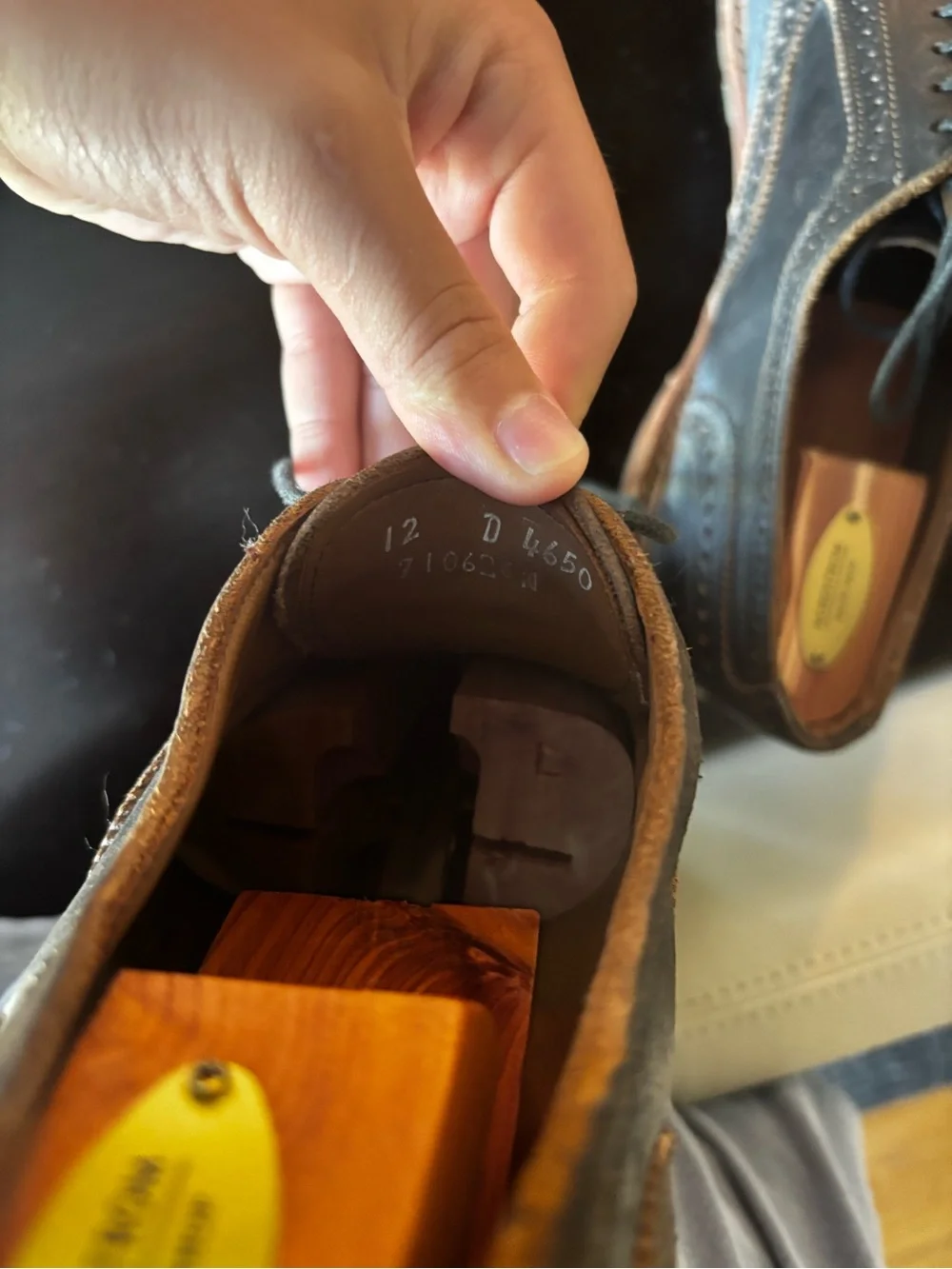 Allen Edmonds Black McTavish shoes size 12 D